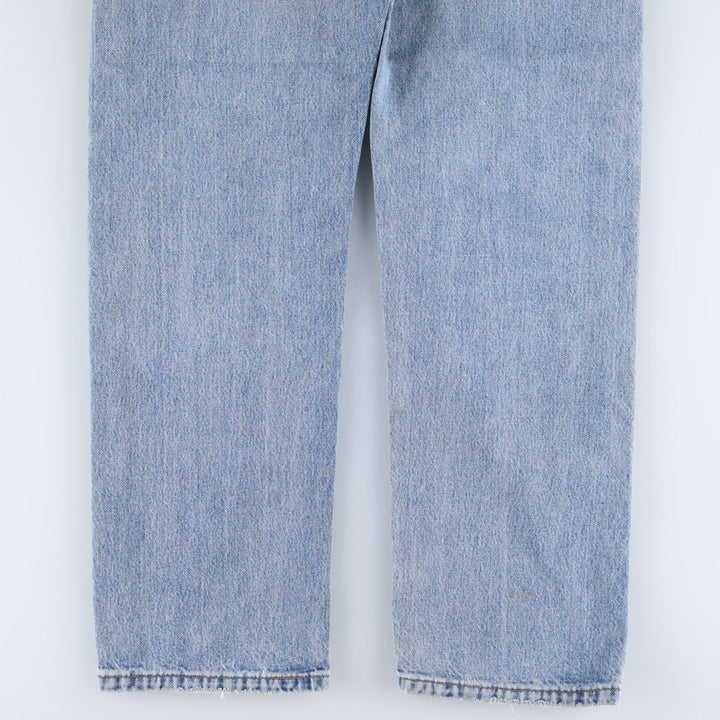 1990'S Levi's 517 0814 Bootcut Denim Pants, Made in France, Men's Size W32 (approx.), Vintage cotton blue type Vintage Second Hand