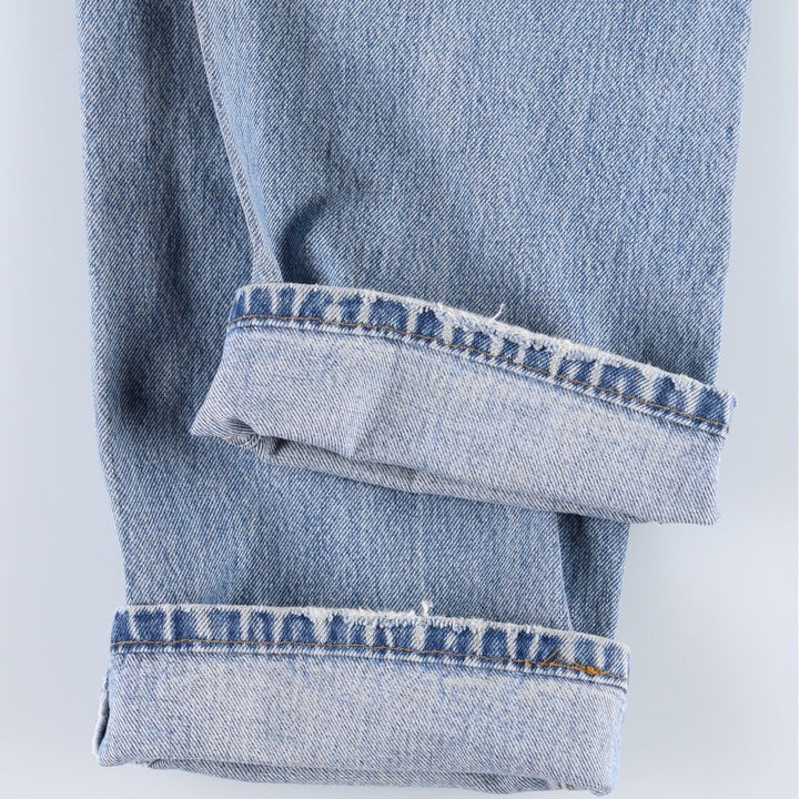 1990'S Levi's 517 0814 Bootcut Denim Pants, Made in France, Men's Size W32 (approx.), Vintage cotton blue type Vintage Second Hand