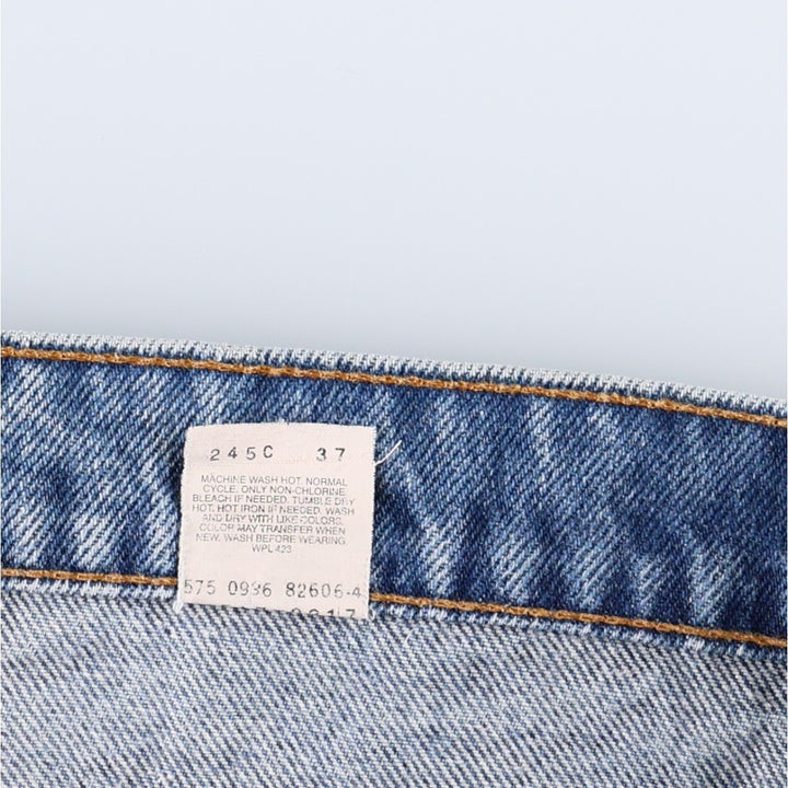 90'S Levi's 20517-0217 Orange Tab Bootcut Denim Pants Made in USA Men's W35 Vintage cotton blue type Vintage Second Hand