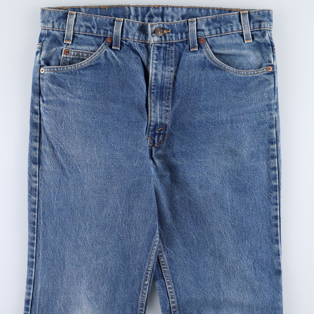 90'S Levi's 20517-0217 Orange Tab Bootcut Denim Pants Made in USA Men's W35 Vintage cotton blue type Vintage Second Hand