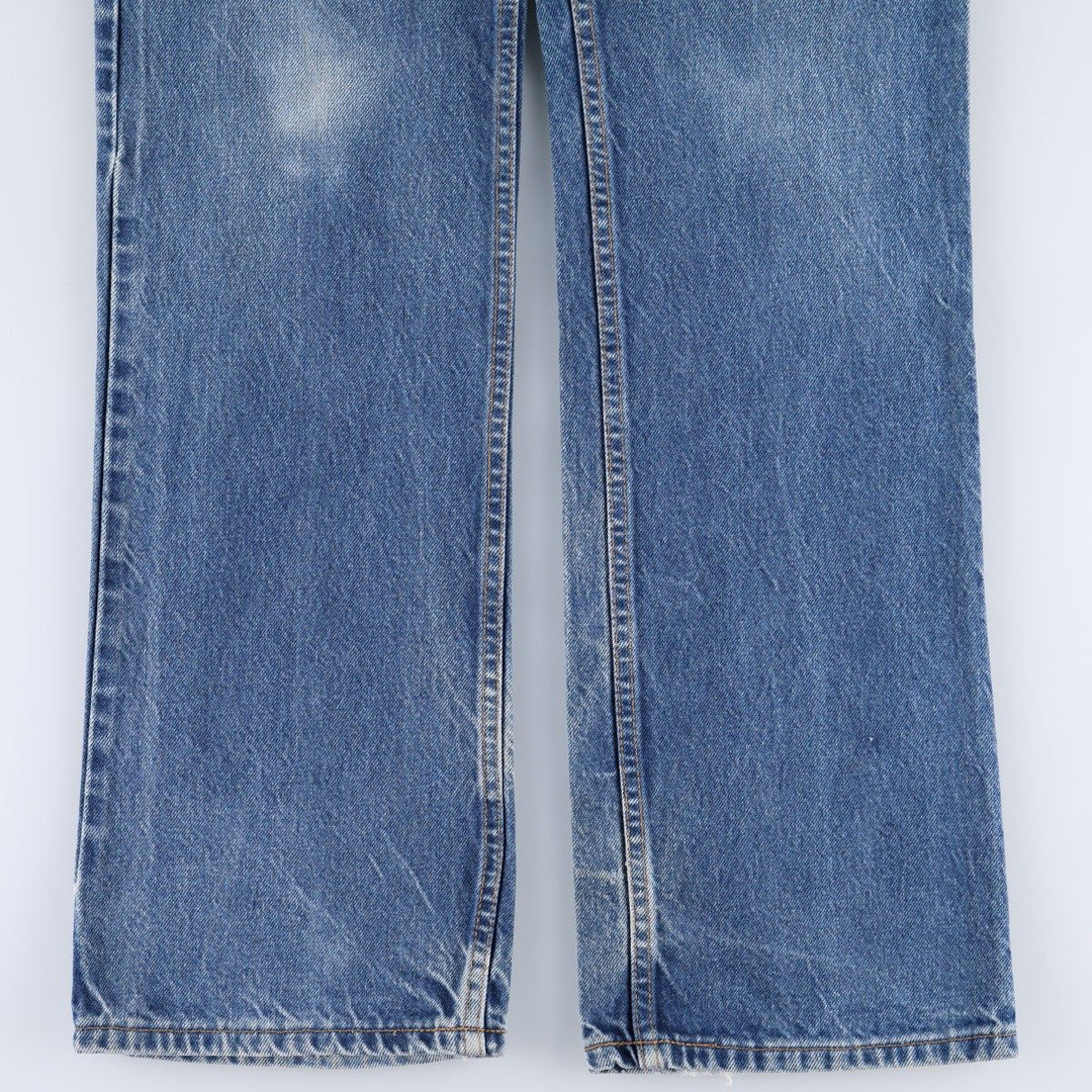 90'S Levi's 20517-0217 Orange Tab Bootcut Denim Pants Made in USA Men's W35 Vintage cotton blue type Vintage Second Hand