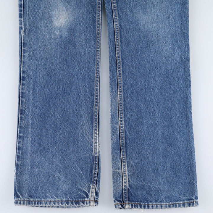 90'S Levi's 20517-0217 Orange Tab Bootcut Denim Pants Made in USA Men's W35 Vintage cotton blue type Vintage Second Hand
