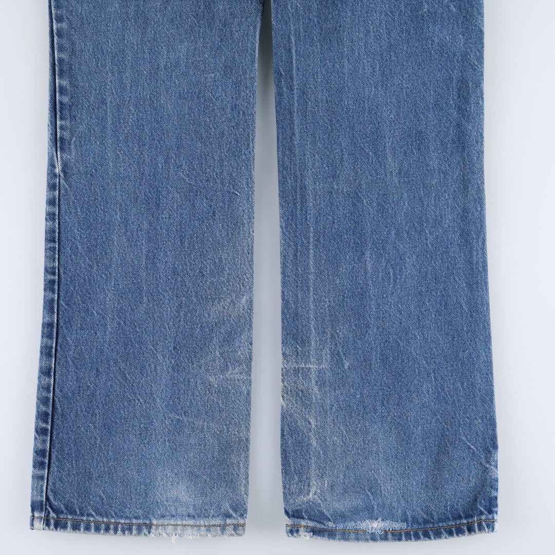 90'S Levi's 20517-0217 Orange Tab Bootcut Denim Pants Made in USA Men's W35 Vintage cotton blue type Vintage Second Hand