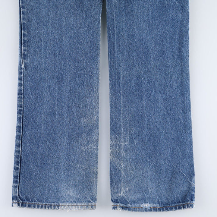 90'S Levi's 20517-0217 Orange Tab Bootcut Denim Pants Made in USA Men's W35 Vintage cotton blue type Vintage Second Hand