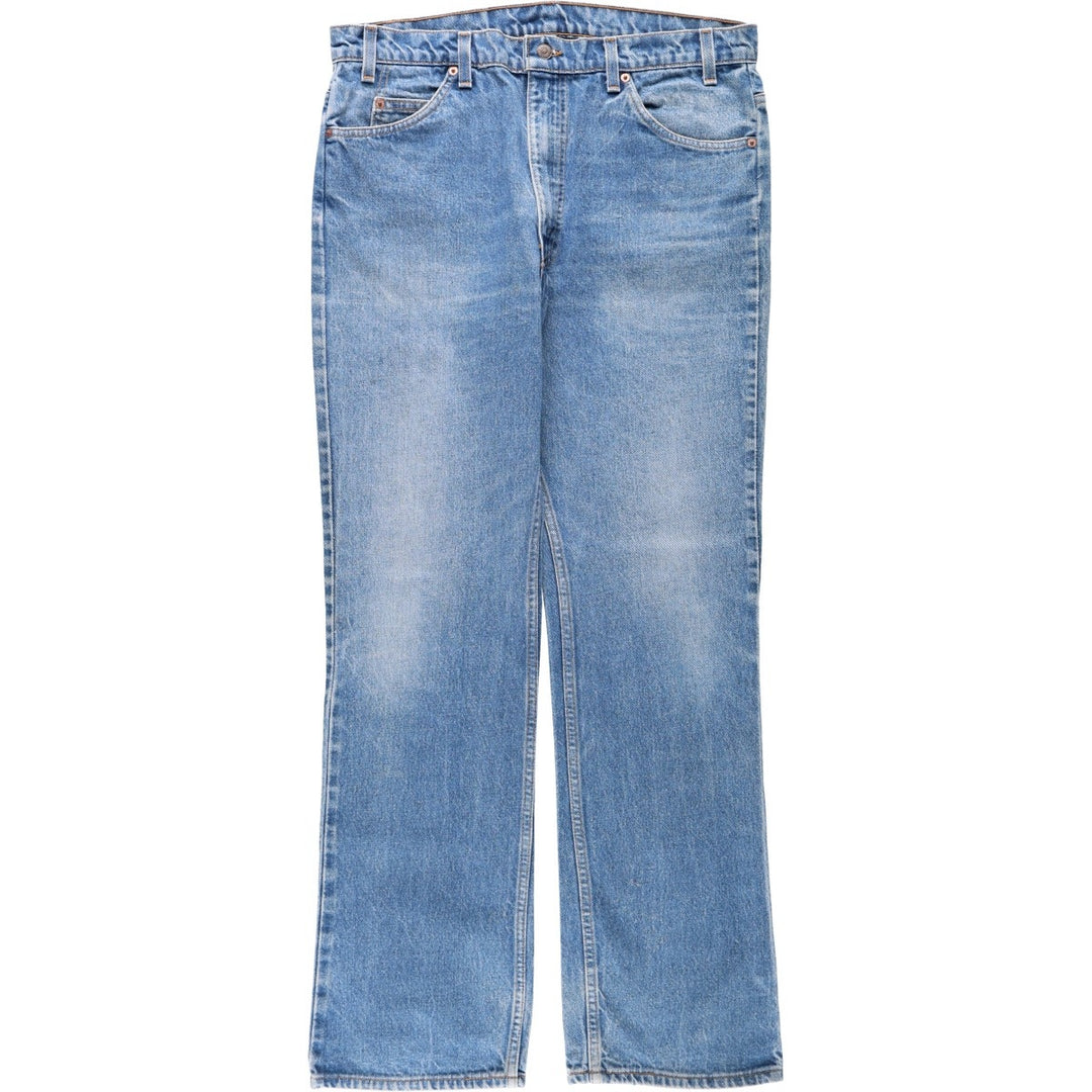 90'S Levi's Orange Tab Bootcut Denim Pants, Men's Size W37 (approx.), Vintage unclear blue type Vintage Second Hand