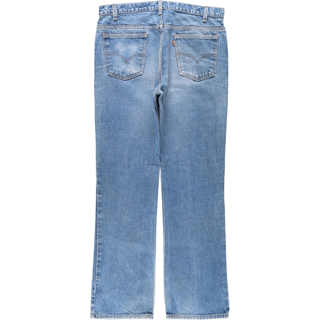 90'S Levi's Orange Tab Bootcut Denim Pants, Men's Size W37 (approx.), Vintage unclear blue type Vintage Second Hand
