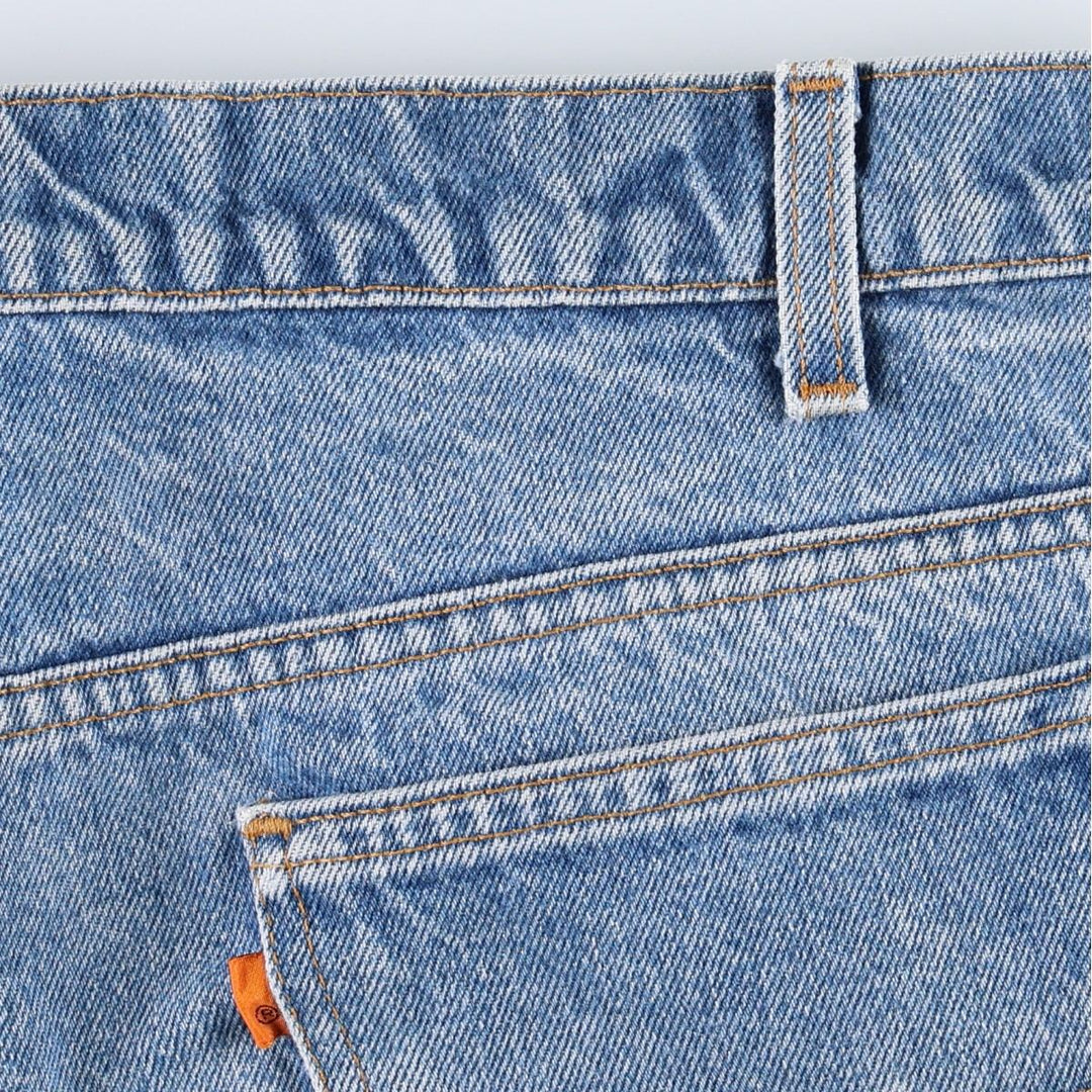 90'S Levi's Orange Tab Bootcut Denim Pants, Men's Size W37 (approx.), Vintage unclear blue type Vintage Second Hand