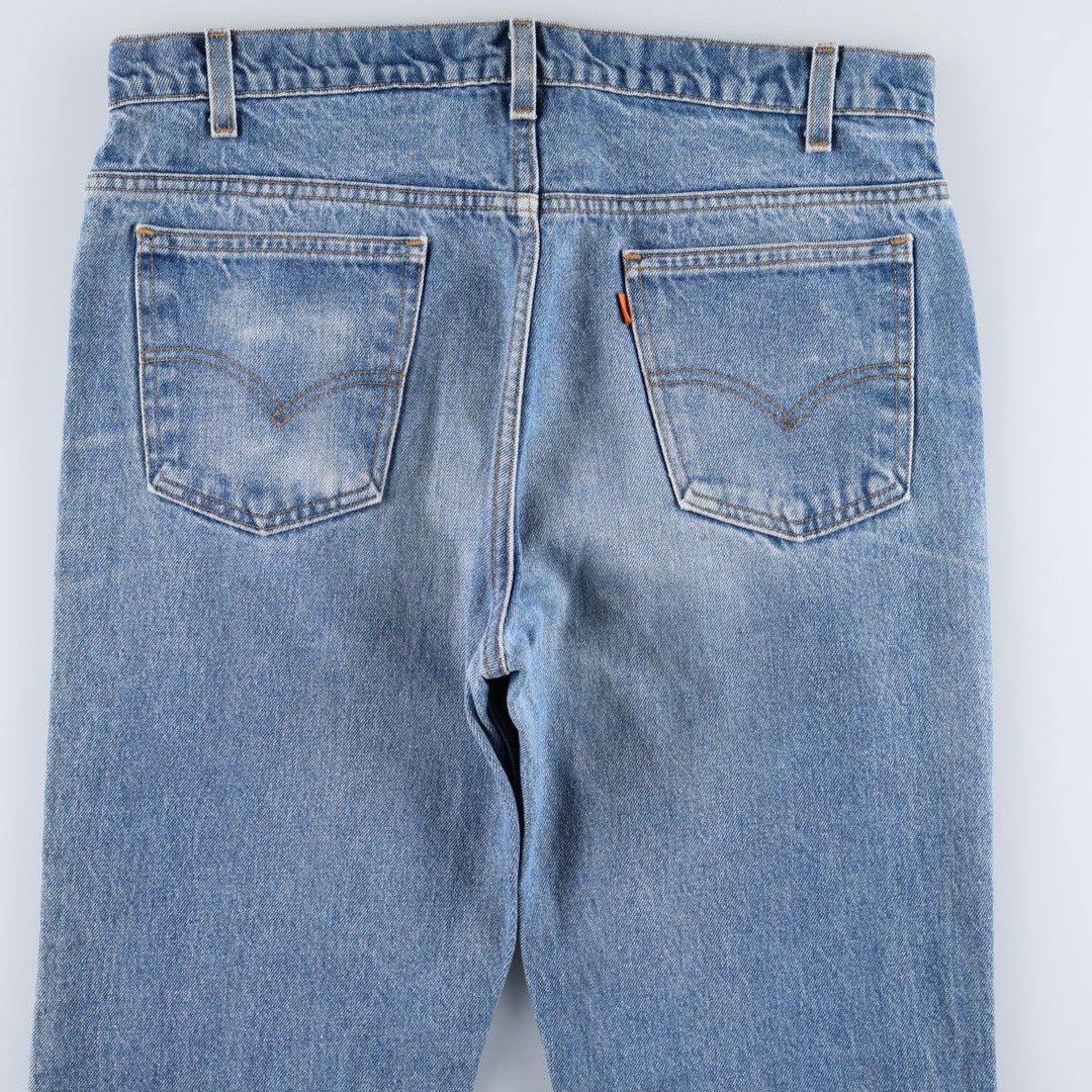 90'S Levi's Orange Tab Bootcut Denim Pants, Men's Size W37 (approx.), Vintage unclear blue type Vintage Second Hand