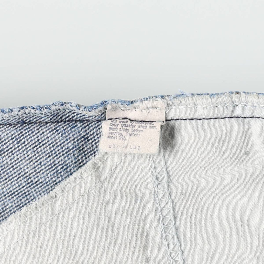 70s-80'S Levi's 20517 0217 Orange Tab Bootcut Denim Pants, Men's W35 (approx.), Vintage unclear blue type Vintage Second Hand