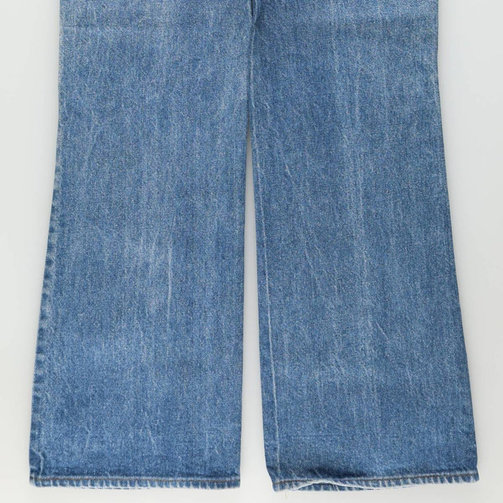 70s-80'S Levi's 20517 0217 Orange Tab Bootcut Denim Pants, Men's W35 (approx.), Vintage unclear blue type Vintage Second Hand