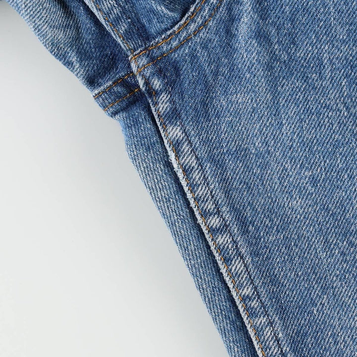 70s-80'S Levi's 20517 0217 Orange Tab Bootcut Denim Pants, Men's W35 (approx.), Vintage unclear blue type Vintage Second Hand