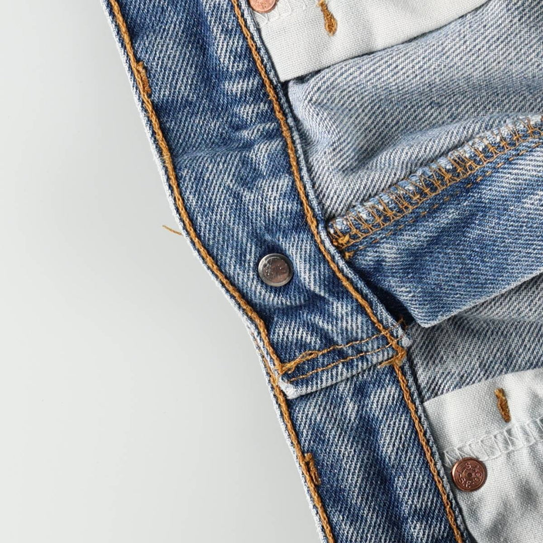 Levi's 517-0217 Bootcut Denim Pants, Made in USA, Men's Size W36 (approx.), Vintage cotton blue type Vintage Second Hand