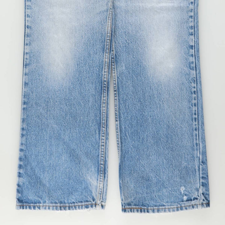 Levi's 517-0217 Bootcut Denim Pants, Made in USA, Men's Size W36 (approx.), Vintage cotton blue type Vintage Second Hand