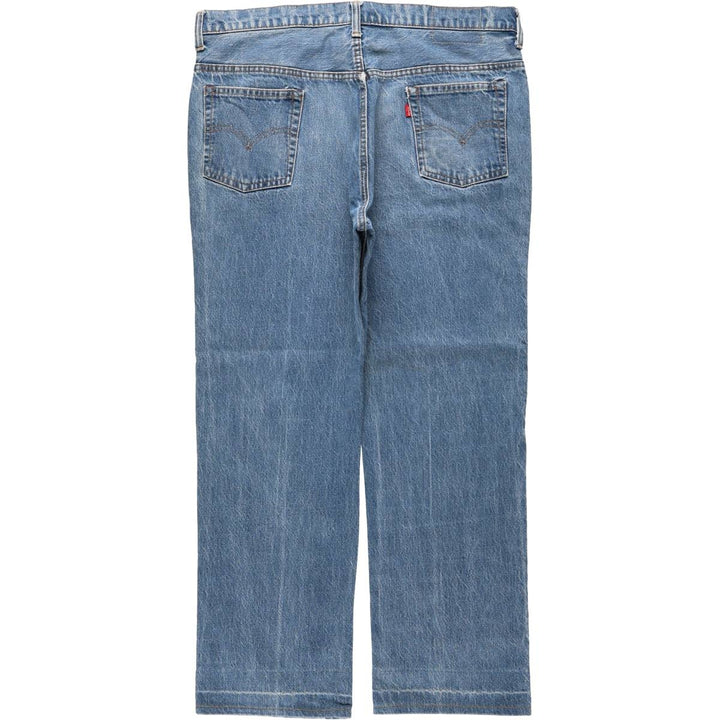 70s-80'S Levi's 517 Bootcut Denim Pants, Men's Size W38 (approx.), Vintage unclear blue type Vintage Second Hand