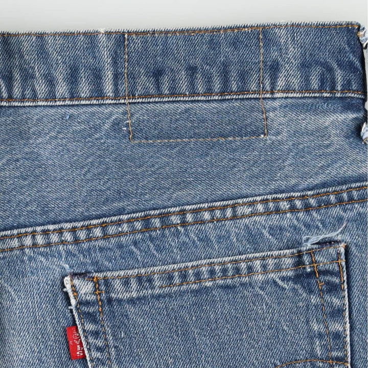 70s-80'S Levi's 517 Bootcut Denim Pants, Men's Size W38 (approx.), Vintage unclear blue type Vintage Second Hand