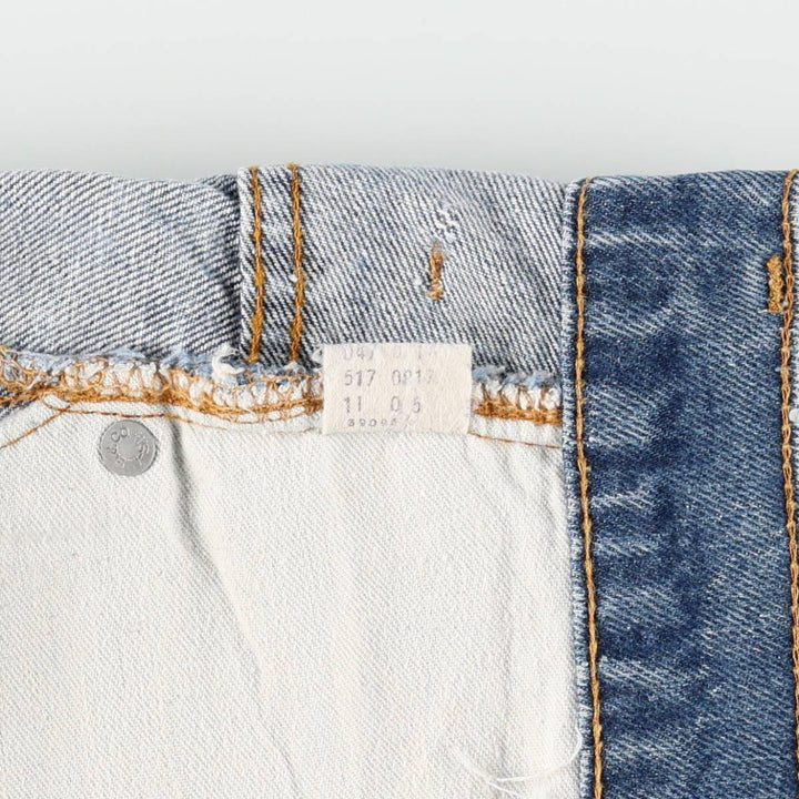 70s-80'S Levi's 517 Bootcut Denim Pants, Men's Size W38 (approx.), Vintage unclear blue type Vintage Second Hand