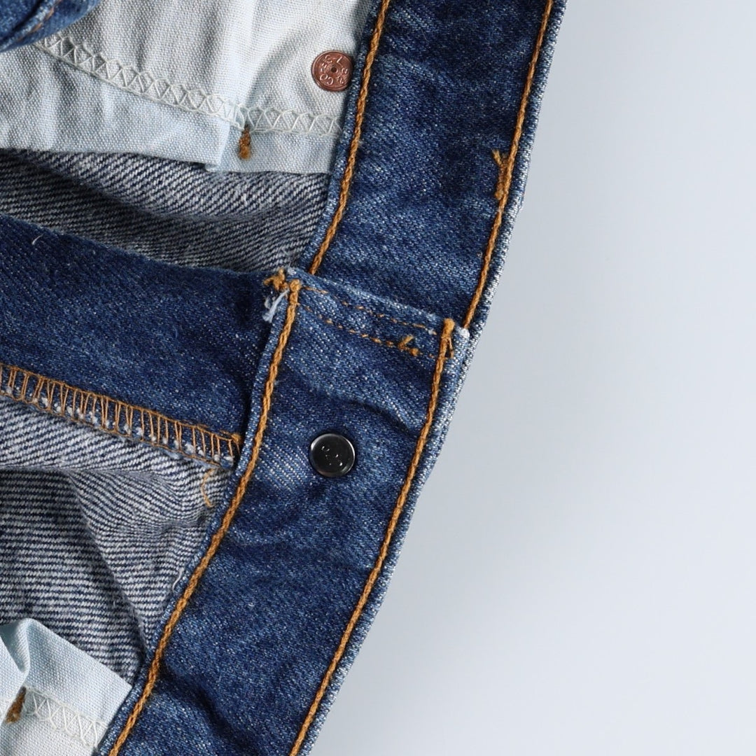 90'S Levi's Orange Tab Bootcut Denim Pants, Made in USA, Men's, Size 36, Vintage cotton blue type Vintage Second Hand