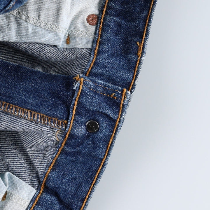 90'S Levi's Orange Tab Bootcut Denim Pants, Made in USA, Men's, Size 36, Vintage cotton blue type Vintage Second Hand