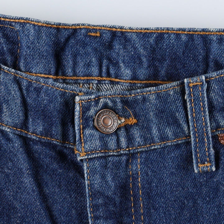 90'S Levi's Orange Tab Bootcut Denim Pants, Made in USA, Men's, Size 36, Vintage cotton blue type Vintage Second Hand