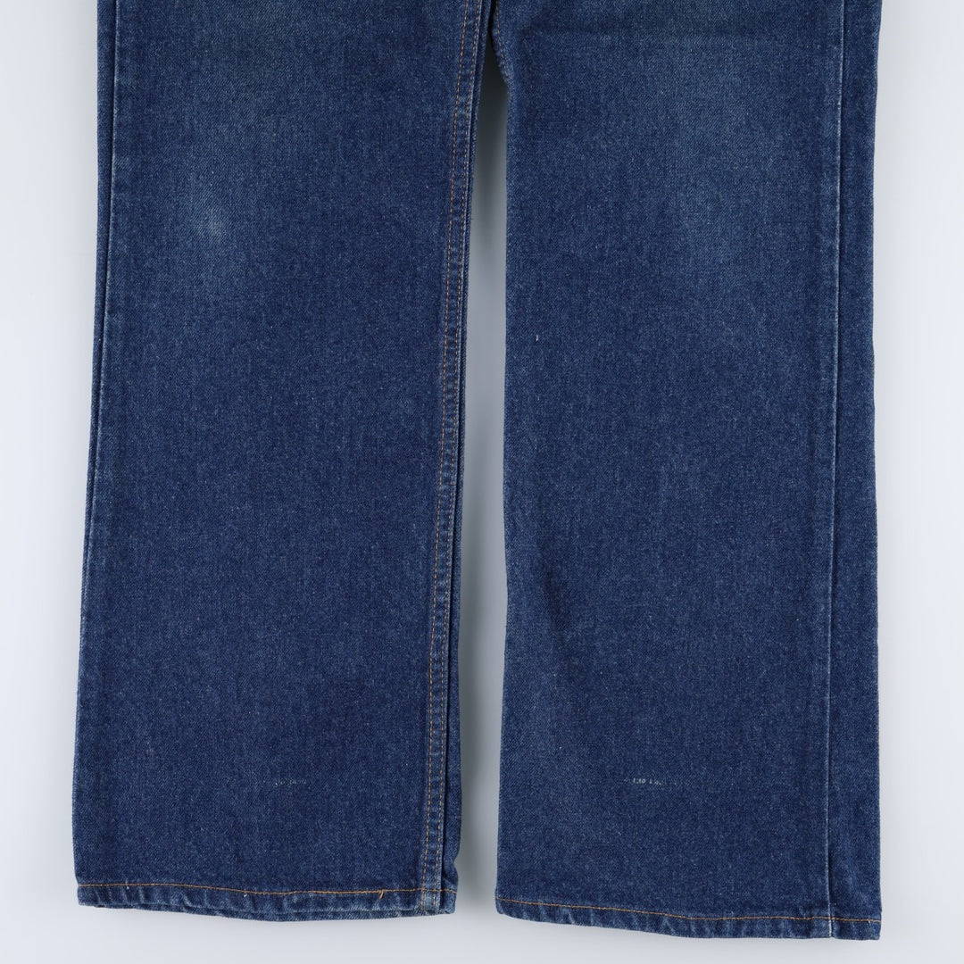 90'S Levi's Orange Tab Bootcut Denim Pants, Made in USA, Men's, Size 36, Vintage cotton blue type Vintage Second Hand