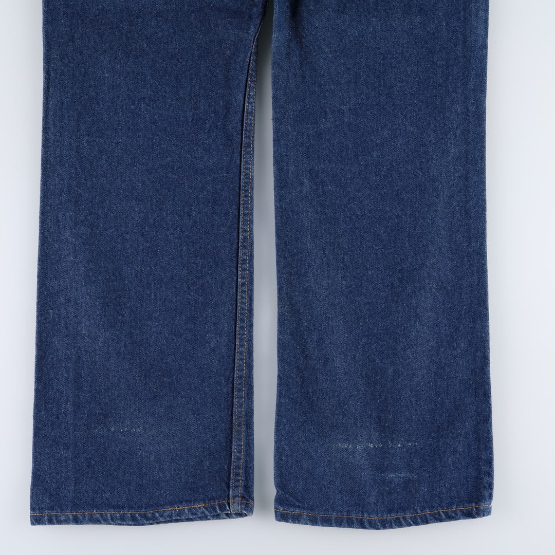 90'S Levi's Orange Tab Bootcut Denim Pants, Made in USA, Men's, Size 36, Vintage cotton blue type Vintage Second Hand