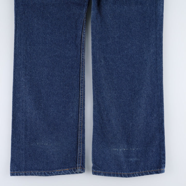 90'S Levi's Orange Tab Bootcut Denim Pants, Made in USA, Men's, Size 36, Vintage cotton blue type Vintage Second Hand