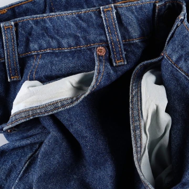 90'S Levi's Orange Tab Bootcut Denim Pants, Made in USA, Men's, Size 36, Vintage cotton blue type Vintage Second Hand