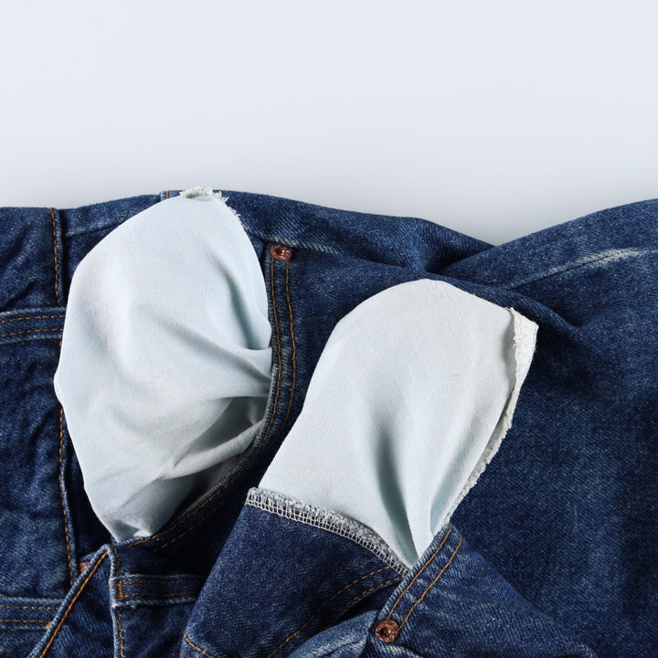 90'S Levi's Orange Tab Bootcut Denim Pants, Made in USA, Men's, Size 36, Vintage cotton blue type Vintage Second Hand