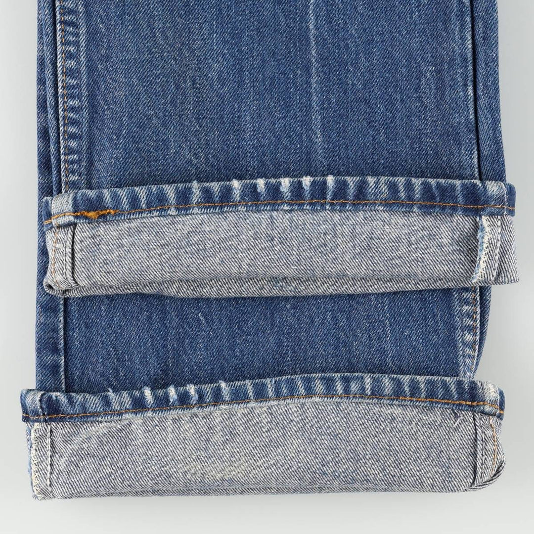 1980'S Levi's 20517 0217 Orange Tab Bootcut Denim Pants, Made in USA, Men's W35 (approx.), Vintage unclear blue type Vintage Second Hand