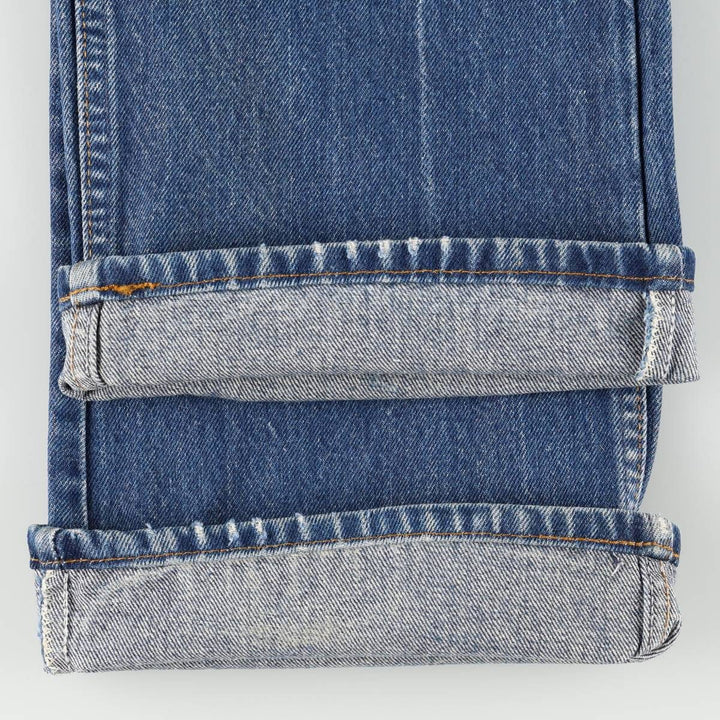 1980'S Levi's 20517 0217 Orange Tab Bootcut Denim Pants, Made in USA, Men's W35 (approx.), Vintage unclear blue type Vintage Second Hand
