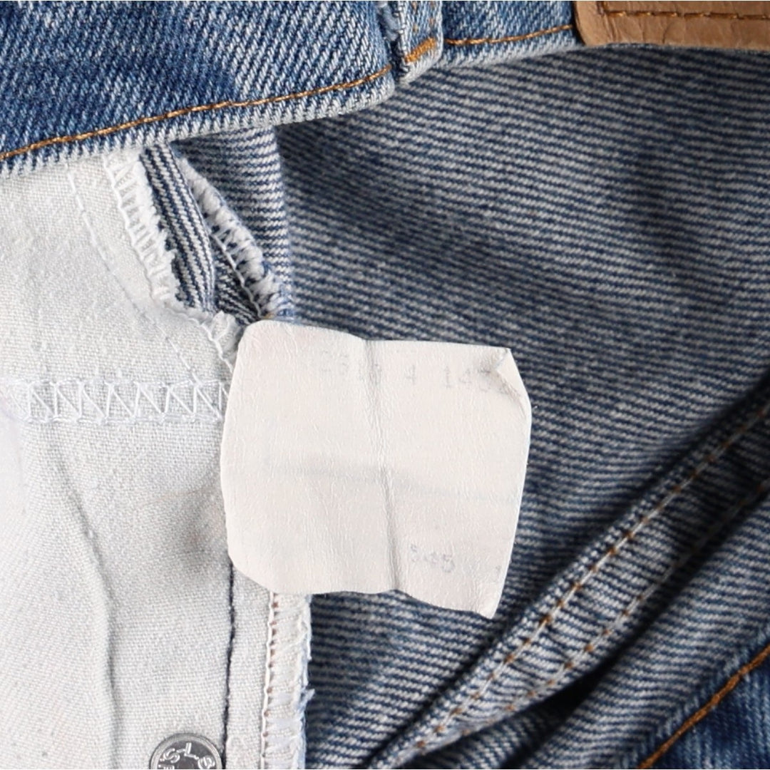 1990'S Levi's 20517 0217 Orange Tab Bootcut Denim Pants, Made in USA, Men's W30 (approx.), Vintage cotton blue type Vintage Second Hand