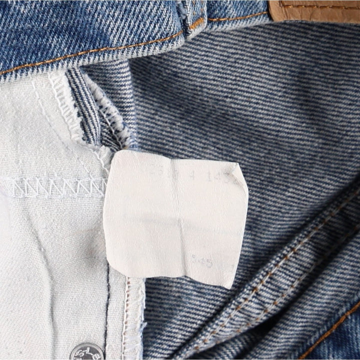 1990'S Levi's 20517 0217 Orange Tab Bootcut Denim Pants, Made in USA, Men's W30 (approx.), Vintage cotton blue type Vintage Second Hand
