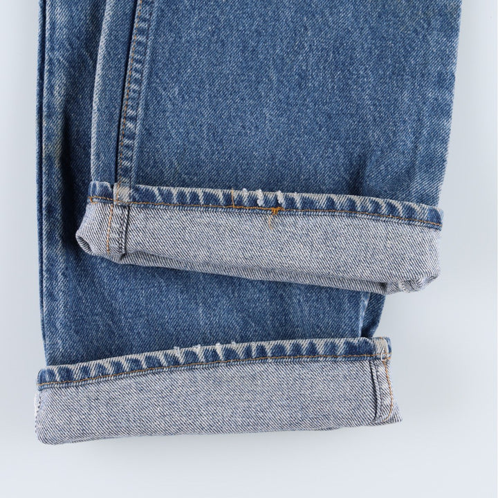 1990'S Levi's 20517 0217 Orange Tab Bootcut Denim Pants, Made in USA, Men's W30 (approx.), Vintage cotton blue type Vintage Second Hand