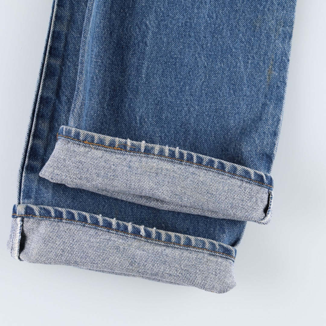 1990'S Levi's 20517 0217 Orange Tab Bootcut Denim Pants, Made in USA, Men's W30 (approx.), Vintage cotton blue type Vintage Second Hand