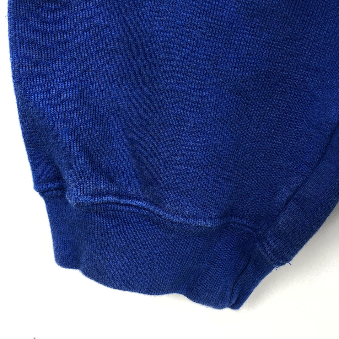 Adidas sweatshirt pullover hoodie, men's XL size cotton navy blue type Vintage Second Hand
