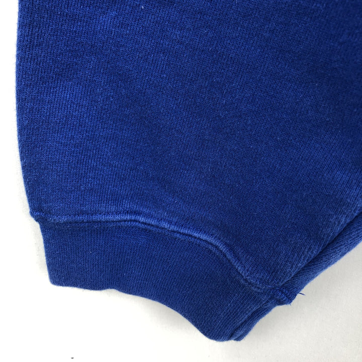 Adidas sweatshirt pullover hoodie, men's XL size cotton navy blue type Vintage Second Hand