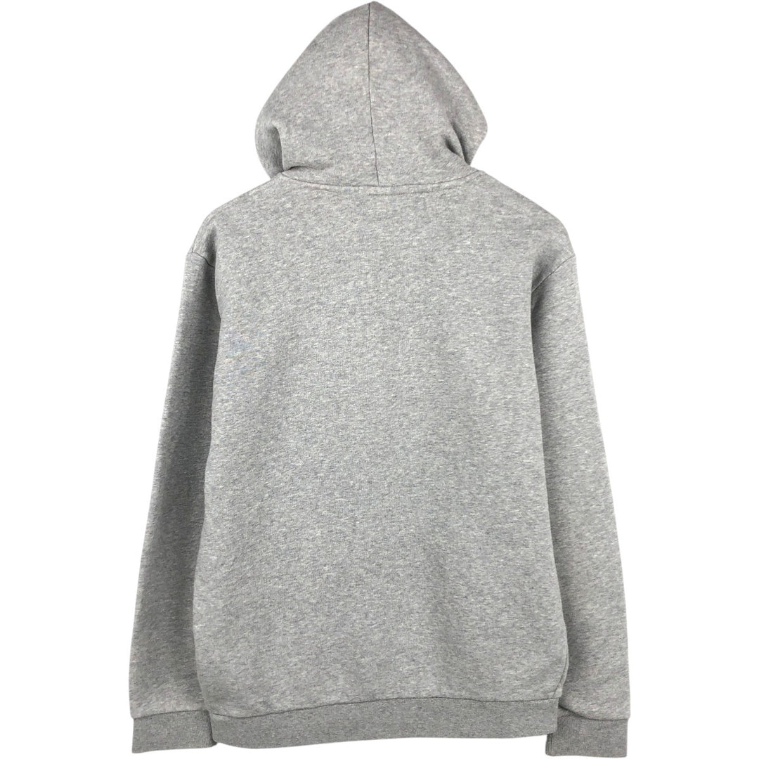 Adidas sweatshirt pullover hoodie, men's XL size cotton gray type Vintage Second Hand