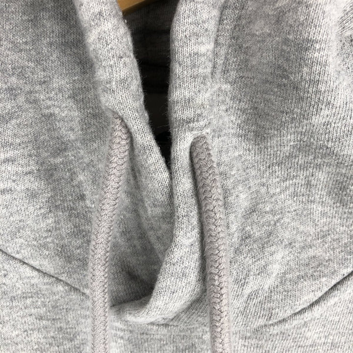 Adidas sweatshirt pullover hoodie, men's XL size cotton gray type Vintage Second Hand