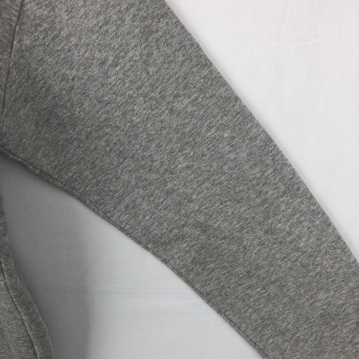 Adidas sweatshirt pullover hoodie, men's XL size cotton gray type Vintage Second Hand
