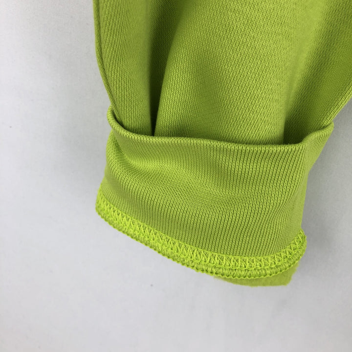 Nike Center Logo Sweat Pullover Hoodie, Men's Size M cotton green type yellow green Vintage Second Hand