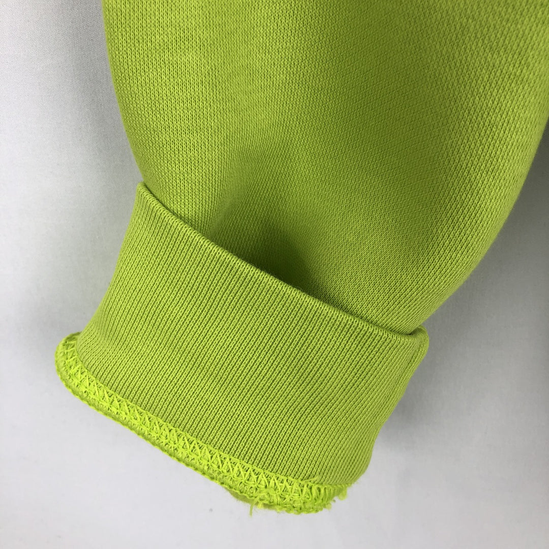 Nike Center Logo Sweat Pullover Hoodie, Men's Size M cotton green type yellow green Vintage Second Hand