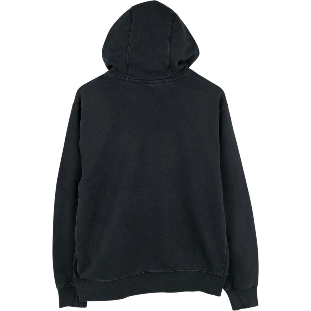 Nike Sweat Pullover Hoodie, Men's Size M cotton black type Vintage Second Hand