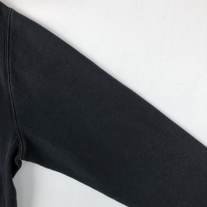 Nike Sweat Pullover Hoodie, Men's Size M cotton black type Vintage Second Hand