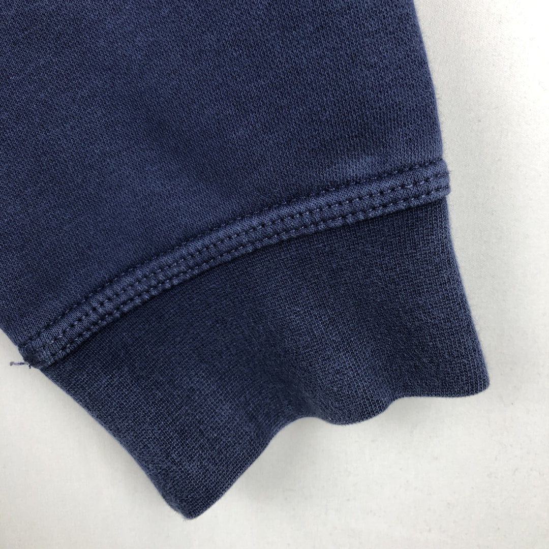 Nike Sweat Pullover Hoodie Men's XL Size cotton navy blue type Vintage Second Hand