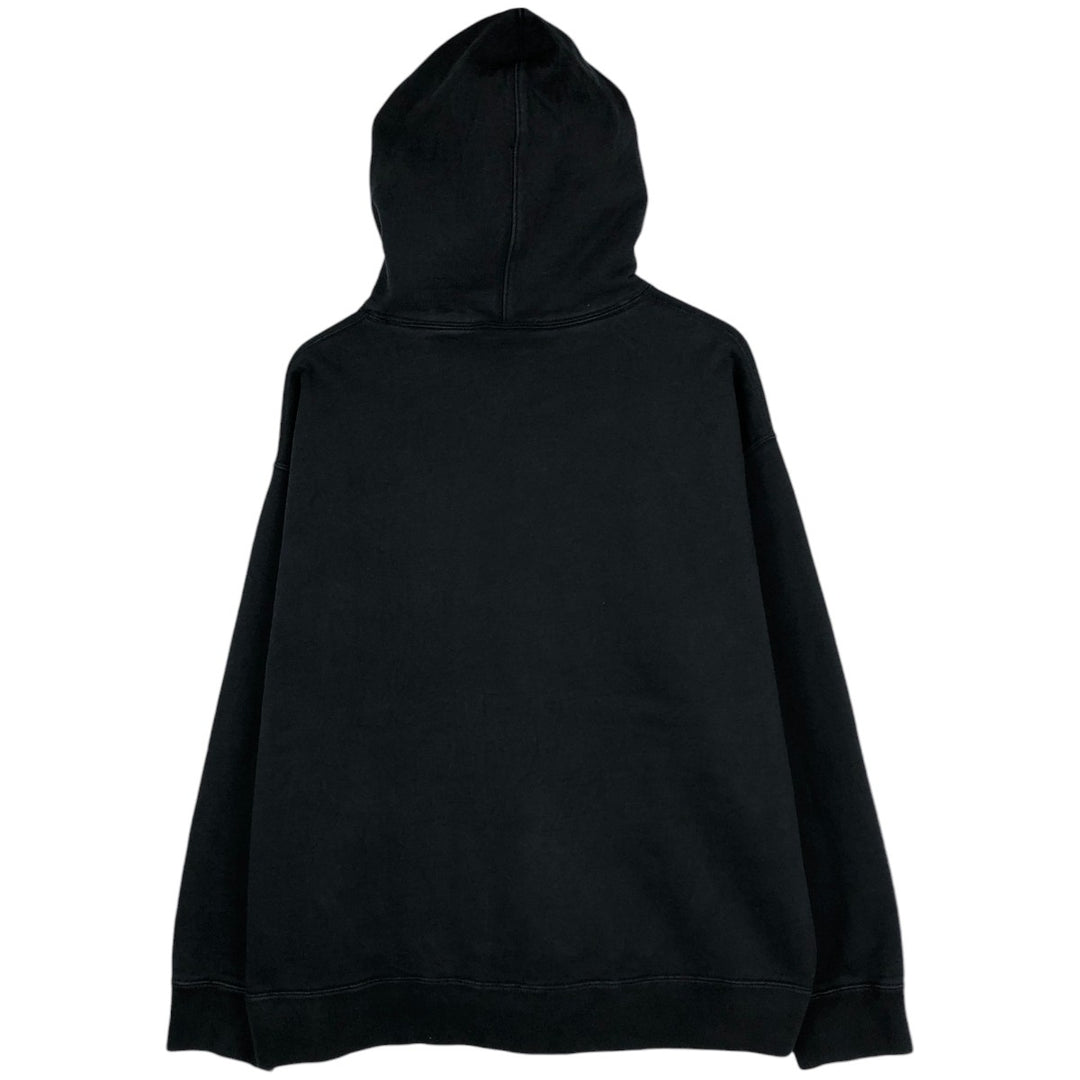 Nike Sweat Pullover Hoodie Men's XL Size cotton black type Vintage Second Hand