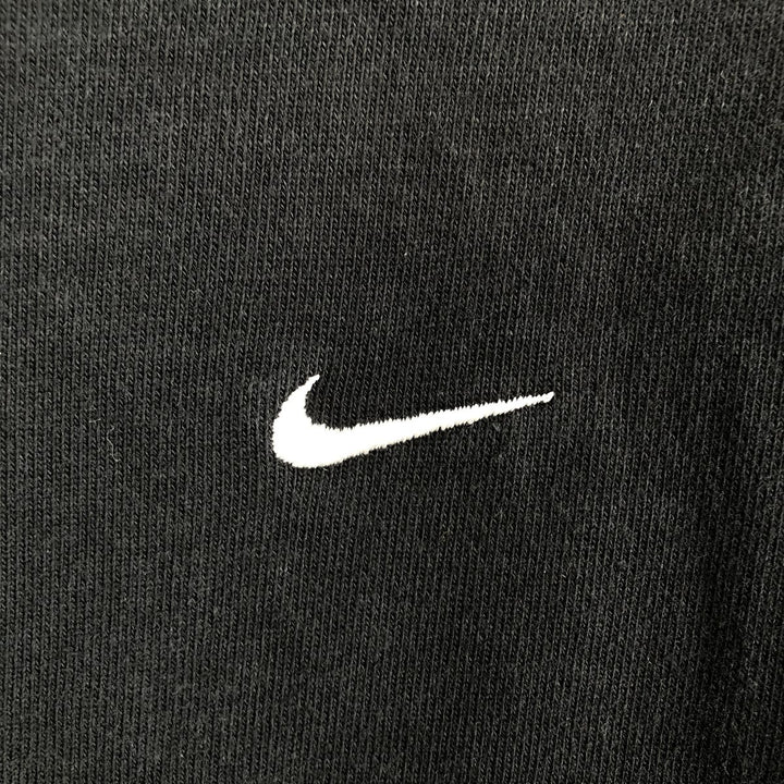 Nike Sweat Pullover Hoodie Men's XL Size cotton black type Vintage Second Hand