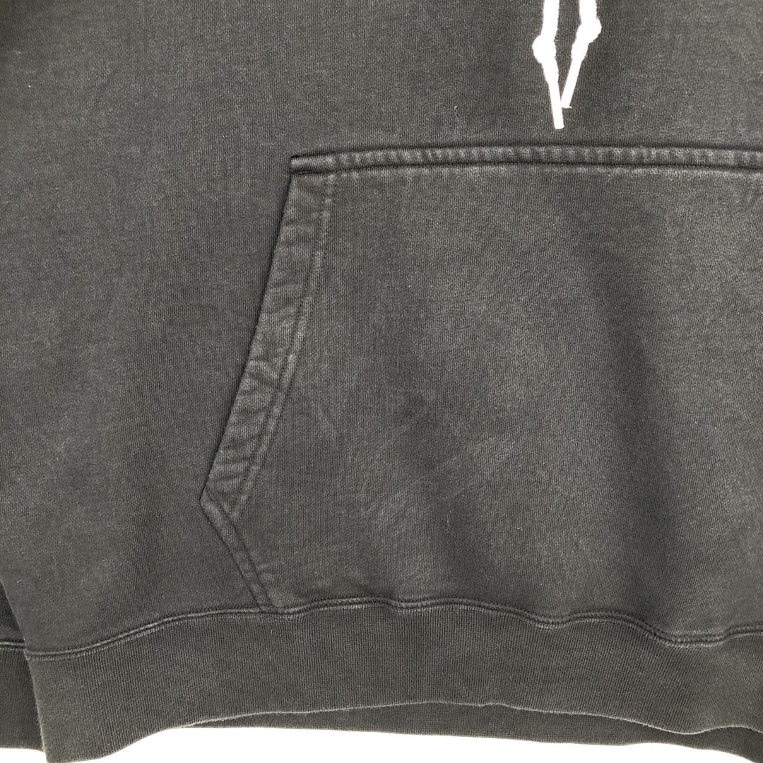 Nike Sweat Pullover Hoodie Men's XL Size cotton black type Vintage Second Hand