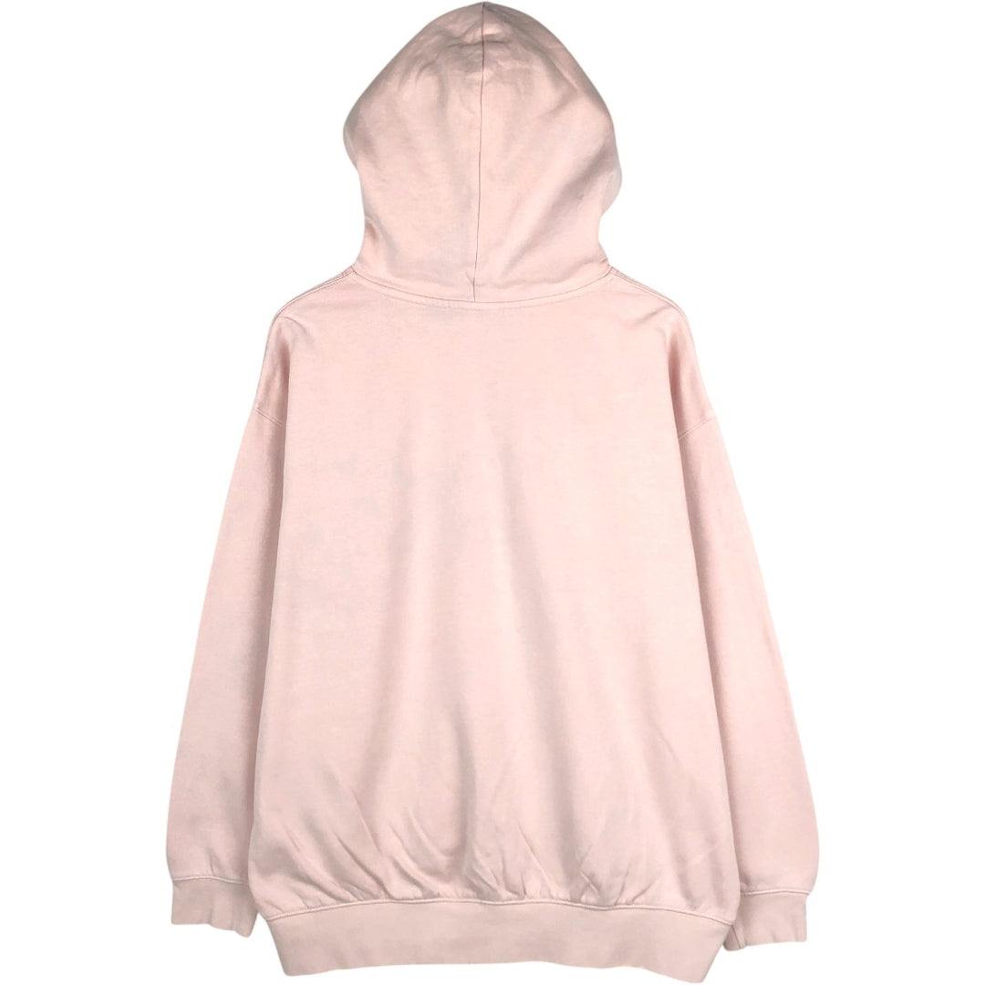 Nike Center Logo Sweat Pullover Hoodie, Men's Size M cotton pink type Vintage Second Hand