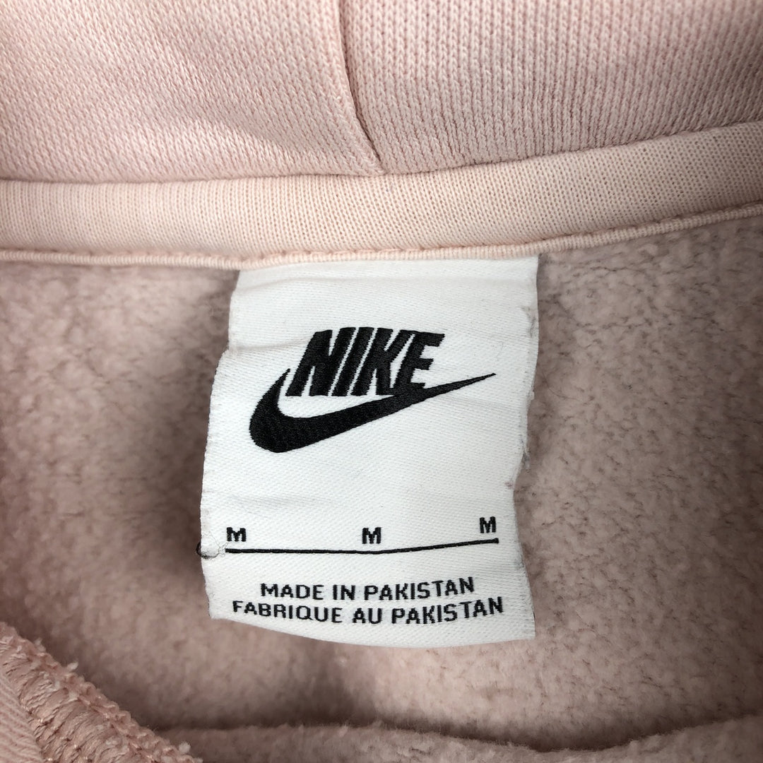 Nike Center Logo Sweat Pullover Hoodie, Men's Size M cotton pink type Vintage Second Hand