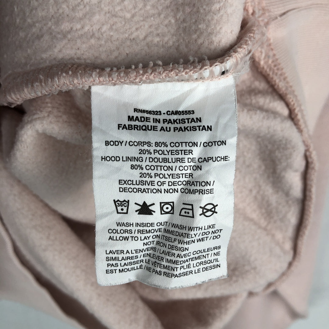 Nike Center Logo Sweat Pullover Hoodie, Men's Size M cotton pink type Vintage Second Hand
